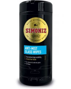 Holts Simoniz Glass Wipes 40 Pack