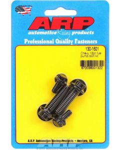 ARP Fuel Pump Bolts Black 12Pt Chevy Big Block Small Block Kit