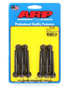 ARP Intake Bolts Black 12Pt Head Chevrolet LS GM Performance Intake