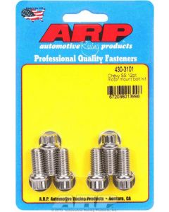ARP Motor Mount Bolts S/S 12Pt Mount to Block Chevy Small BB Qty 6
