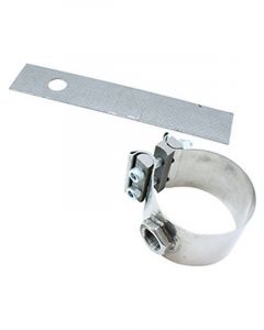 AEM Oxygen Sensor Mount No-Weld Band Clamp Natural 3.00"