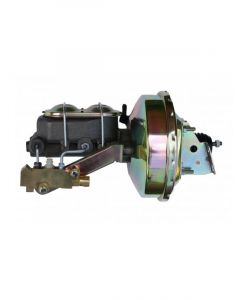 Leed Power Brake Booster 9" 1-1/8" Bore Master Disc/Disc Zinc