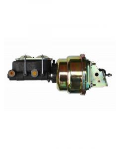 Leed Power Brake Booster 7" Dual Power Booster 1-1/8" Bore Master (Zinc)