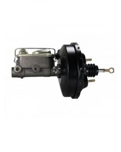Leed Master Cylinder & Brake Boost Assembly 1" Bore 9" Black Kit