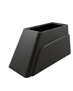 B&M Shifter Cover Plastic Black Mega Shifter