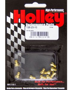Holley Air BLeeds, HP Dominator, .031", Set of 10
