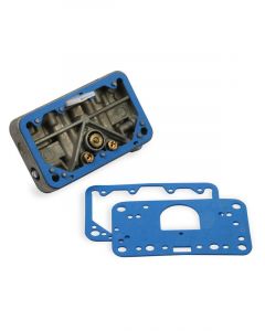 Holley Carburettor Metering Block Cast Aluminum Silver R80541-1