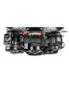 Holley Dress Up Accessory Brackets COMP MID-MT PREM ACC LS-BLACK