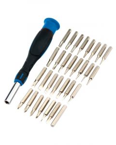 Draper Tools Precision Screwdriver And Bit Set 31 Piece