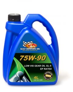 Gulf Western Low Vis 75W-90 Gear Lubricant 4L