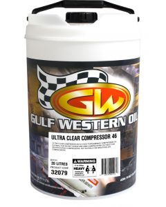 Gulf Western Ultra Clear Compressor Oil VG 46 20L