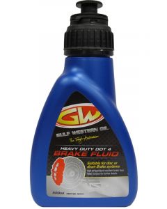 Gulf Western DOT 4 Brake Fluid 500ml