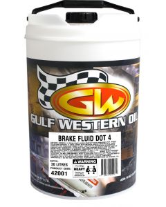 Gulf Western DOT 4 Brake Fluid 20L