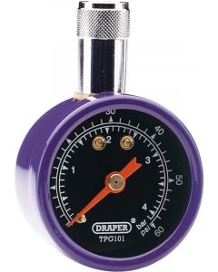 Draper Tools Tyre Pressure Gauge