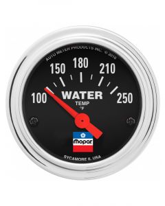 Auto Meter 2-1/16" Water Temp 2-1/16" 100-250`F Electric Mopar Classic