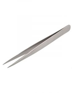 D-Tech Economy Precision Tweezers, 120mm Straight Tip