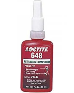 Loctite 648, High Strength Fast Cure Retaining Compound, 50ml