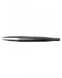 Mektronics Conductive Plastic Tweezers (Economy) 115mm Flat Round Tips