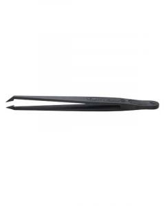 Mektronics Conductive Plastic Tweezers (Economy) 115mm Fine Bent Tips