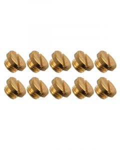 Advanced Engine Design Float Bowl Sight Plugs Gasket Brass Natural Holl