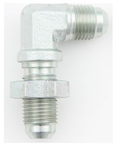 Aeroquip Fitting Bulkhead 90 Degree 10 AN Male to 10 AN Male Bulkhead