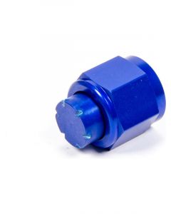 Aeroquip Fitting - Cap - 10 AN - Aluminum - Blue Anodize - Each