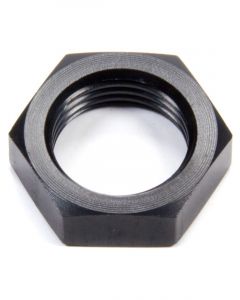 Aeroquip Bulkhead Fitting Nut - 8 AN - Aluminum - Black Anodize - Each