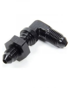 Aeroquip Fitting Bulkhead 90 Degree 3 AN Male to 3 AN Male Bulkhead A