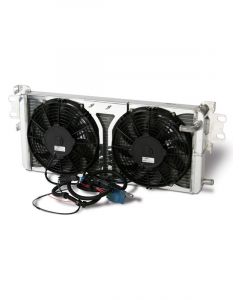 Afco Racing Products Heat Exchanger Dual Passenger Fan Included Alum