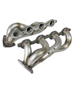 AFE Power Headers 1-3/4 in Primary 3 in Collector Stainless Natural