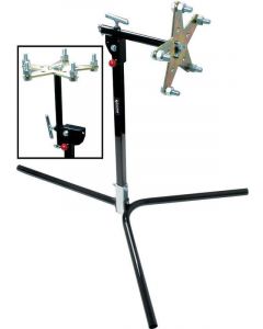 Allstar Performance Tire Prep Stand Manual Pivoting Head Steel Black…