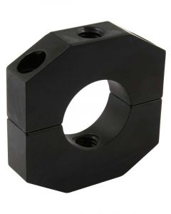 Allstar Performance Ballast Bracket Clamp-On Aluminum Black Anodize