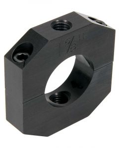 Allstar Performance Ballast Bracket Clamp-On Aluminum Black Anodize