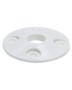Allstar Performance Scuff Plate 2 in OD 1/2 in ID Plastic White Set