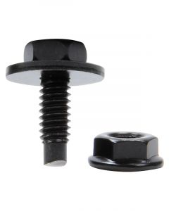 Allstar Performance Body Bolt Kit 1/4-20 in Thread 3/4 in Long Hex H…