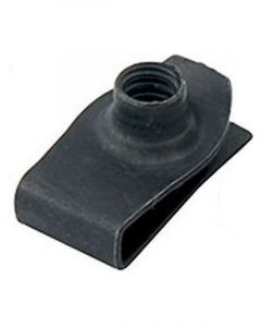 Allstar Performance Body Bolt Clips 1/4-20 in Threads Steel Black