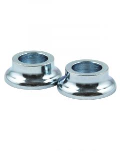 Allstar Performance Tapered Spacer 1/2 in ID 3/8 in Thick Steel Zinc