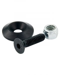 Allstar Performance Countersunk Bolt Kit 1/4-20 in Thread 1.000 i