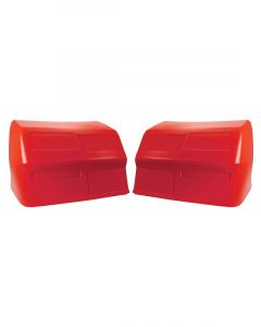 Allstar Performance Nose MD3 2 Piece Complete Molded Plastic Red Che…