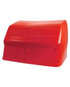 Allstar Performance Nose MD3 Driver Side Molded Plastic Red Chevy M…