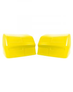 Allstar Performance Nose MD3 2 Piece Complete Molded Plastic Yellow