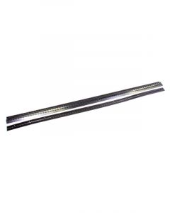 Allstar Performance Hinge Low Profile 72 in Long Aluminum Black Pa…