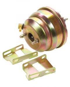 Allstar Performance Power Brake Booster 8 in OD 4-1/4 in Deep Dual D