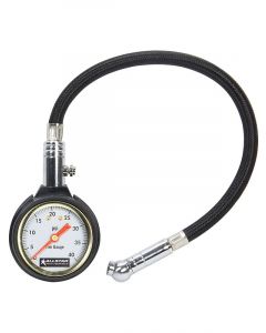 Allstar Performance Tire Pressure Gauge 0-40 psi Analog 2 in Diamete