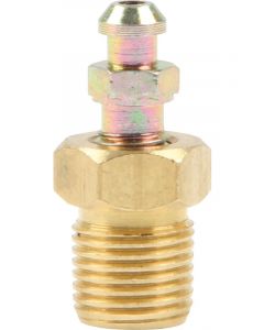 Allstar Performance Bleeder Screws 1/8 in NPT Brass Natural Set o…