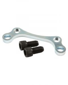 Allstar Performance Brake Caliper Bracket Rear Bolt-On Aluminum Natu