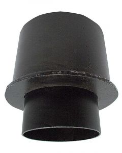 Allstar Performance Coil Spring Spacer Weld-On 3 in Tall Steel Black