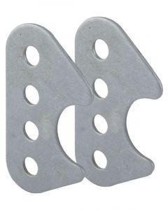 Allstar Performance Shock Mount Weld-On Steel Natural 1-1/2 in OD Tu