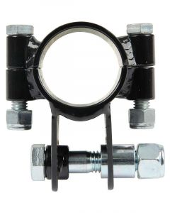 Allstar Performance Shock Mount Clamp-On Steel Black Powder Coat 1-1