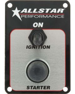 Allstar Performance Switch Panel Dash Mount 2-5/8 x 3-3/4 in 1 Toggl